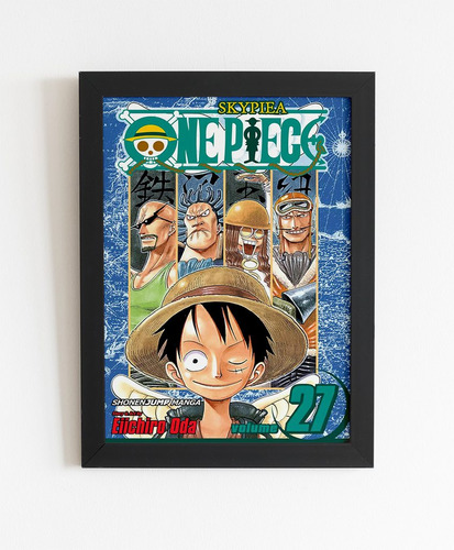 Quadro One Piece Arte Capa Vol 27 Abertura